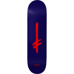 DEATHWISH DECK CREDO JH NAVY RED FOIL 8.0 X 31.5