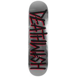 DEATHWISH DECK DEATHSPRAY BLK SIL FOIL 8.25 X 31.5