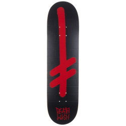 DEATHWISH DECK GANG LOGO BLK RED BRICKS 8.0 X 31.5