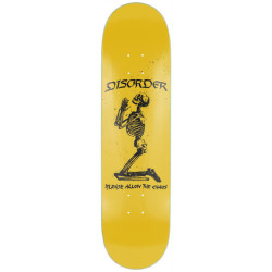 DISORDER DECK TEAM PATC YELLOW 8.5 X 32