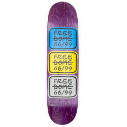 FREE DOME DECK STACKED LOGO 8.0