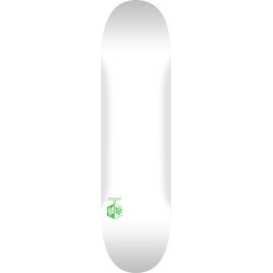 MINI LOGO DECK CHEVRON DETONATOR SOLID WHITE 7.75 X 31.08