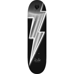 POWELL DECK FLIGHT VALLELY LIGHTNING BOLT SILVER 8.5 X 32.08
