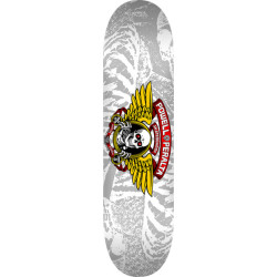 POWELL DECK PP WINGED RIPPER SILVER 8.0 X 31.45