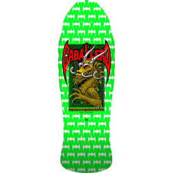 POWELL DECK REISSUE CAB CHIN DRAGON GRN WHT 9.6 X 29