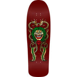 POWELL DECK REISSUE CABALLERO MASK BURGUNDY GOLD 10.0 X 30.8