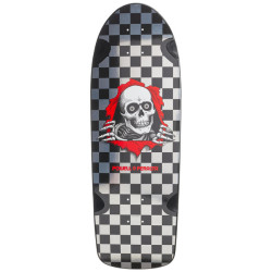 POWELL DECK REISSUE OG RIPPER CHECK 10.0 X 30 SILVER