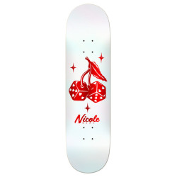 REAL DECK NICOLE HIGH ROLLER TWIN WHITE 8.35 X 32 X 14.15