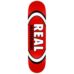REAL DECK TEAM CLASSIC OVAL 8.12 X 31.38 RED