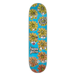 SANTA CRUZ DECK DELFINO WILDFLOWER VX DECK 8.25 X 31.60