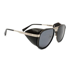 Lunettes de soleil MUNDAKA Wild Matte Silver & Black with Black Shells