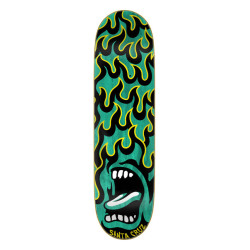 SANTA CRUZ DECK SCREAMING FLAME 7 PLY BIRCH 8.5 X 32.2