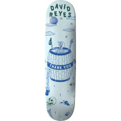 THANK YOU DECK DAVID REYES BARRELED 8.0 BLUE