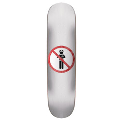 THANK YOU DECK GO SKATEBOARDING 8.5 WHITE
