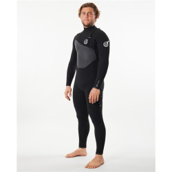 Combinaison intégral RIPCURL Flashbomb 5/3 Chest Zip Black L