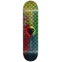 THE HEART SUPPLY DECK TRINITY TIE DYE IMPACT LT EATON 8.0