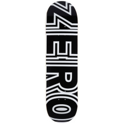 ZERO DECK CLASSIC BOLD BLACK WHITE 8.25 X 31.9