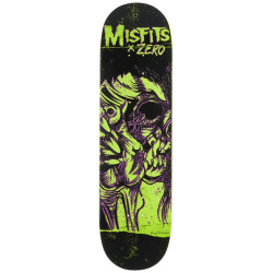 ZERO DECK MISFITS EVIL EYE R7 GRN 8.25 X 31.9 WB 14.25