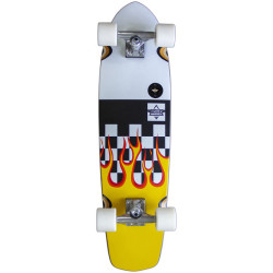 DUSTERS COMPLETE CRUISER FLAMES YELLOW WHITE 31