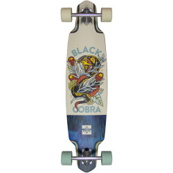 DUSTERS COMPLETE LONGBOARD COBRA 38 TEAL OFF WHITE