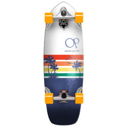 OCEAN PACIFIC COMPLETE CRUISER SUNSET WHITE NAVY 29.5 X 9.75