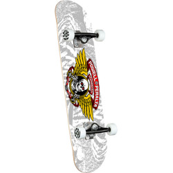 POWELL COMPLETE 8.0 X 31.45 WINGED RIPPER SILVER