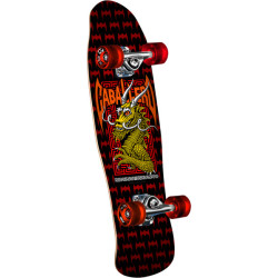 POWELL COMPLETE CRUISER CAB DRAGON MINI BLK RED 8.0 X 29.5
