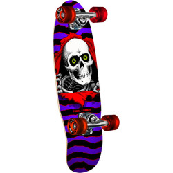 POWELL COMPLETE CRUISER RIPPER MINI PURPLE RED 7.5 X 24