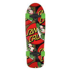 SANTA CRUZ COMPLETE CRUISER BEWARE DOT SHAPED 9.7 X 31.7