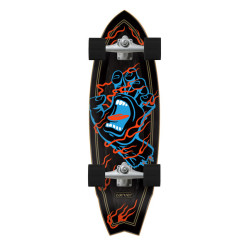 SANTA CRUZ COMPLETE CRUISER INFERNO HAND 9.8 X 31.5 CARVER