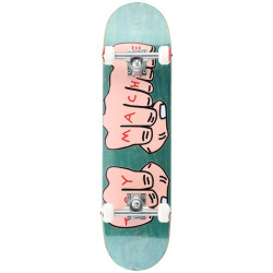 TOY MACHINE COMPLETE 7.38 X 29.63 FISTS WOODGRAIN MINI
