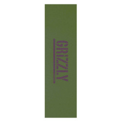 GRIZZLY GRIP PLAQUE STAMP GREEN PURPLE 9 X 33