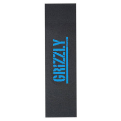 GRIZZLY GRIP PLAQUE STAMP PRINT BLUE 9 X 33