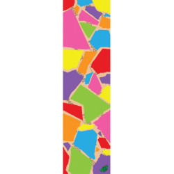 MOB GRIP PLAQUE COLOR TEARS CLEAR 9 X 33