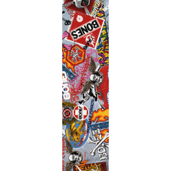 POWELL GRIP PLAQUE COLLAGE 4 WHITE 9 X 33
