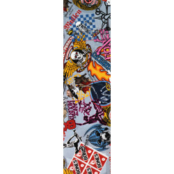 POWELL GRIP PLAQUE COLLAGE 5 WHITE 9 X 33