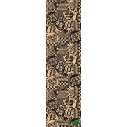 SANTA CRUZ GRIP PLAQUE MOB FLIER COLLAGE HAND CLEAR 9 X 33