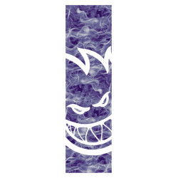 SPITFIRE GRIP PLAQUE BIGHEAD SMOKE 9 X 33 PURPLE CLEAR
