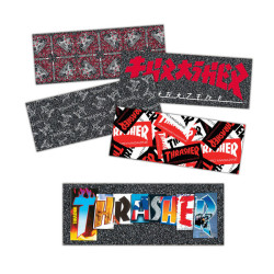 THRASHER GRIP (PACK DE 5) MOB STRIPS CLEAR 9 X 33