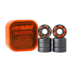 BRONSON SPEED CO ROULEMENTS (JEU DE 8) RAW 6-BALL