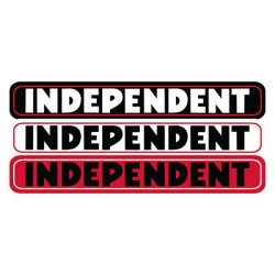 INDEPENDENT STICKERS BAR (PACK DE 25) 4 X 6