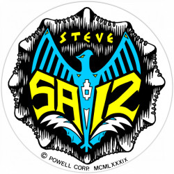 POWELL STICKERS STEVE SAIZ TOTEM (PACK DE 20)
