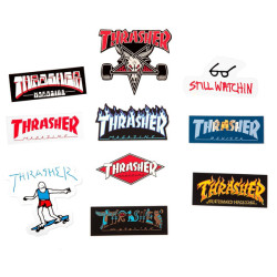 THRASHER STICKER (PACK DE 10) COLLAGE ASSORTED