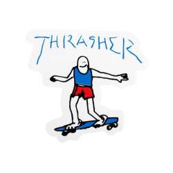 THRASHER STICKER GONZ LOGO (PACK DE 25)