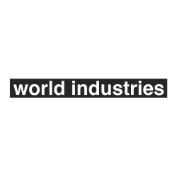 WORLD INDUSTRIES STICKERS WORLD LOGO 5 PACK MULTI