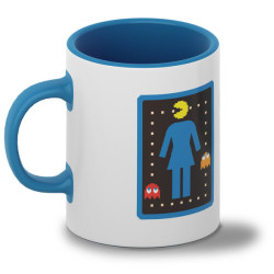 GIRL MUG OG PAC-LOCK WHITE BLUE