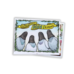 ANTIHERO CALENDRIER FRANCIS 2026 CALENDAR