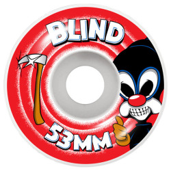 BLIND WHEELS (JEU DE 4) 53MM REAPER IMPERSONATOR RED 101A