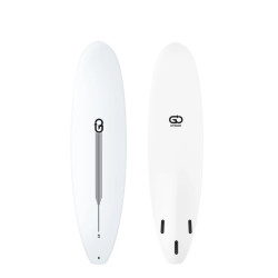 Planche de surf GO Softboard blanc 6'8