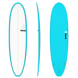 Planche surf TORQ V+ TET 7'4 Classic palm Blue